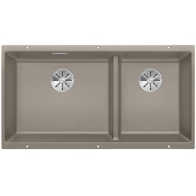 Blanco Subline 480/320-U 523591 zlewozmywak granitowy 82.5x40 cm brązowy