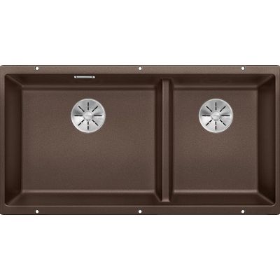 Blanco Subline 480/320-U 523593 zlewozmywak granitowy 82.5x40 cm brązowy