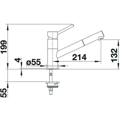 Blanco Kano-S 525040 bateria kuchenna
