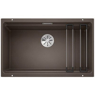 Blanco Etagon 700-U 525176 zlewozmywak granitowy 73x46 cm brązowy