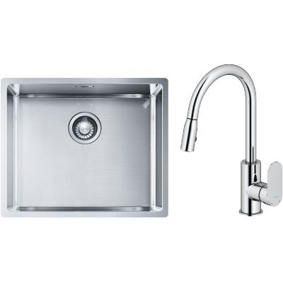 Zestaw Franke 1270453656 + Oltens 35202100