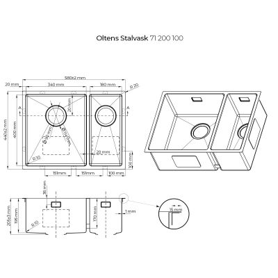 Zestaw Oltens 35206100, 71200100