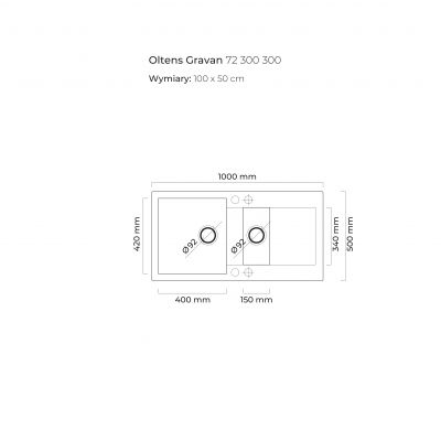 Zestaw Oltens 35202100, 72300300