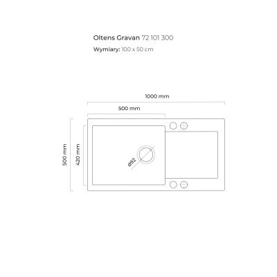 Zestaw Oltens 35202100, 72101300