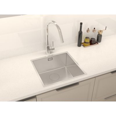 Oltens Hydda 71103100 zlewozmywak stalowy 44x44 cm stal