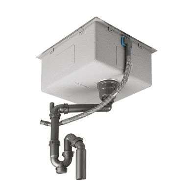 Oltens Hydda 71104100 zlewozmywak stalowy 54x44 cm stal