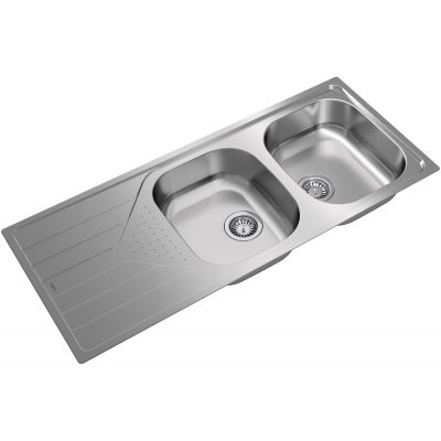 Teka Universe 115170006 zlewozmywak stalowy 116x50 cm