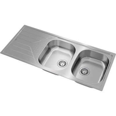 Teka Universe 115170006 zlewozmywak stalowy 116x50 cm