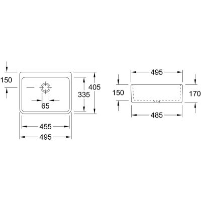 Villeroy & Boch O.Novo 632100R1 zlewozmywak ceramiczny