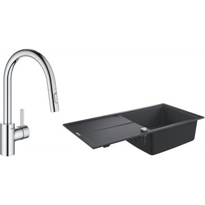 Zestaw Grohe Eurosmart Cosmopolitan 31481001 + Grohe K400 31641AP0
