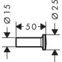 Axor Universal Circular 42811000 wieszak na ręcznik zdj.2