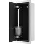 Balneo Wall Box Brush S B040102050401 schowek na szczotkętoaletową czarna zdj.3