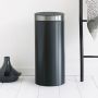 Brabantia Touch Bin 115448 kosz na śmieci 30 l chrom-czarny zdj.4