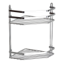 Hyggli Inox 50114 półka prysznicowa 27 cm stal zdj.1