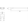 Emco Flow 275000133 wieszak na ręcznik chrom zdj.2