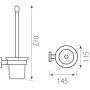 FDesign Meriva FD6MRV0611 szczotka toaletowa zdj.2