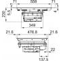 Franke Smart 3400705229 płyta indukcyjna z okapem 70 cm blatowy czarny zdj.3