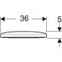 Geberit Selnova 500333011 deska sedesowa wolnoopadająca biała zdj.3