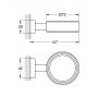 Grohe Essentials Cube 40508DC1 uchwyt do akcesoriów zdj.2