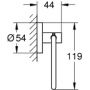 Grohe Essentials 40689DL1 uchwyt na papier toaletowy brushed warm sunset zdj.2