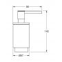 Grohe Selection 41028AL0 dozownik do mydła 120 ml brushed hard graphite zdj.2