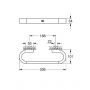 Grohe Selection 41064000 uchwyt wannowy zdj.2