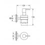 Grohe Start Cube 410982430 dozownik do mydła 160 ml czarny zdj.2