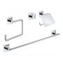 Grohe Start Cube 41115000 zestaw akcesoriów 4w1 chrom zdj.1