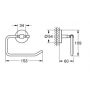 Grohe Start Cosmopolitan 41165000 uchwyt na papier toaletowy chrom zdj.2