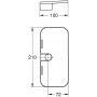 Grohe Rainshower 48426000 mydelniczka do drążków chrom zdj.2