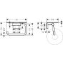 Hansgrohe AddStoris S 41789000 uchwyt na papier toaletowy chrom zdj.2