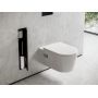 Hansgrohe XtraStoris Rock 56060670 uchwyt na papier toaletowy czarny zdj.4