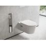 Hansgrohe XtraStoris Rock 56060700 uchwyt na papier toaletowy biały zdj.3