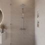 Hansgrohe XtraStoris Original 56092700 półka wnękowa 30 cm biała zdj.5