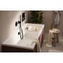 Hansgrohe XtraStoris Original 56093670 półka wnękowa 30 cm czarna zdj.3