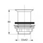 Ideal Standard Multisuite D5852AA korek do umywalki chrom zdj.2