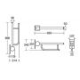 Ideal Standard Contour 21 S6361AC poręcz ścienna zdj.2