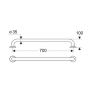 Ideal Standard Contour 21 S6455AC uchwyt dla niepełnosprawnych zdj.2