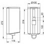 Keuco Plan 14954070100 dozownik do mydła 1100 ml stal zdj.2