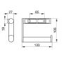 Keuco Plan 14962010001 uchwyt na papier toaletowy chrom zdj.2