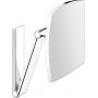 Keuco Cosmetic mirrors 17613050000 lusterko kosmetyczne 20x30.8 cm prostokątne nikiel zdj.1