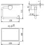 Kludi Vela R 58971N0 uchwyt na papier toaletowy złoty zdj.2