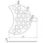 Kronenbach Krontec 634111KB sitko do odpływu zdj.2