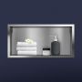 Oltens Grotta 97001100 półka wnękowa 60 cm stal zdj.7