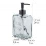Wenko Pure 24714100 dozownik do mydła 550 ml szklany zdj.2