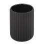 Wenko Belluno 24803100 kubek na szczoteczki czarny zdj.1