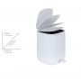 Wenko Davos 24852100 kosz na śmieci 6.5 l biały zdj.2