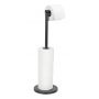 Wenko 24034100 pojemnik na papier toaletowy czarny zdj.1