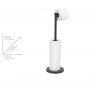 Wenko 24034100 pojemnik na papier toaletowy czarny zdj.2