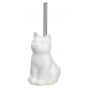 Wenko Cat 24144100 szczotka toaletowa stojąca biała zdj.4
